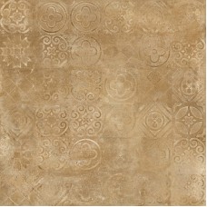 Плитка 60*60 Epoca Decoro Anticato Ocra Rett R03D